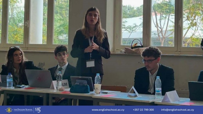 ES EYP Club Shines at the National Model European Parliament Session